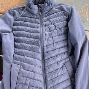 32 Degrees Women's Blue Puffer Jacket